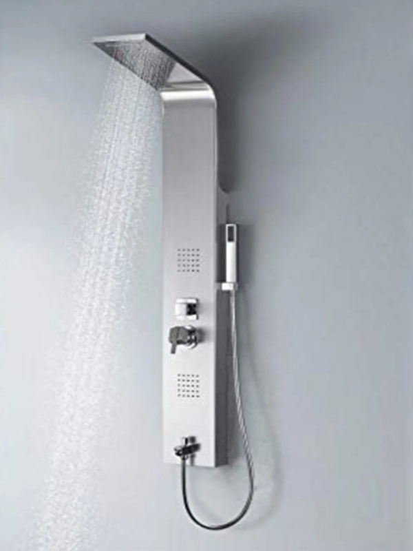 Krom Panel Duş Seti-304 Paslanmaz Çelik
