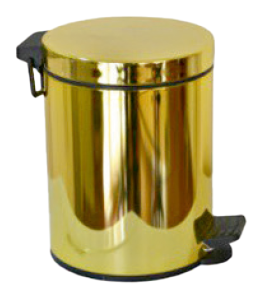 Arvitsa Altın Serisi Pedallı Çöp Kovası 5Lt.