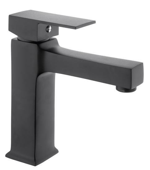 Arvitsa Kare Lavabo Bataryası Siyah 